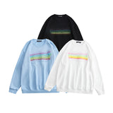 Preppy Aesthetic Sweatshirt Spring and Autumn Sweater Men and Women Crew Neck Casual Loose