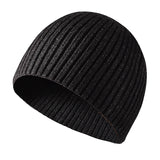 Men Winter Hats Men and Women Warm Knitted Hat Autumn and Winter Pullover