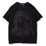 GVC T Shirt Virgin Pattern Pure Cotton Loose T-shirt Men and Women