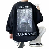 Men Sweatshirts round Neck Sweater Men's Spring and Autumn Loose Coat