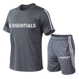 Fear of God Fog T Shirt Essentials Casual Short Sleeve Shorts Set