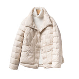 Women Winter Coats Puffer Jacket Down Coat Down Jacket Female Winter Thin Type White Duck Down Women's Coat