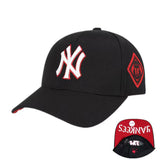 La 9fifty Hats Golden Edge Men's and Women's Hard Top NY Hip Hop Fashion