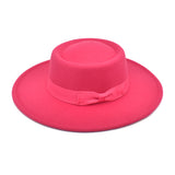 Mens Kentucky Derby Hats Woolen Hat Big Brim Jazz Warm Sun Hat