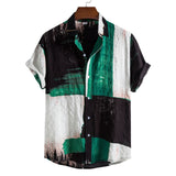 Men Hawaii Shirts Summer Men's Short Sleeve Casual