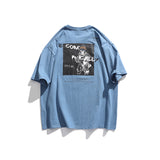 Men T-Shirt Summer Men's Printed T-shirt Short Sleeve