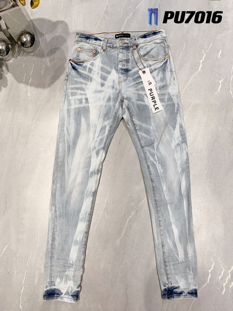 Purple Brand Jeans Hole Worn Jeans #7016