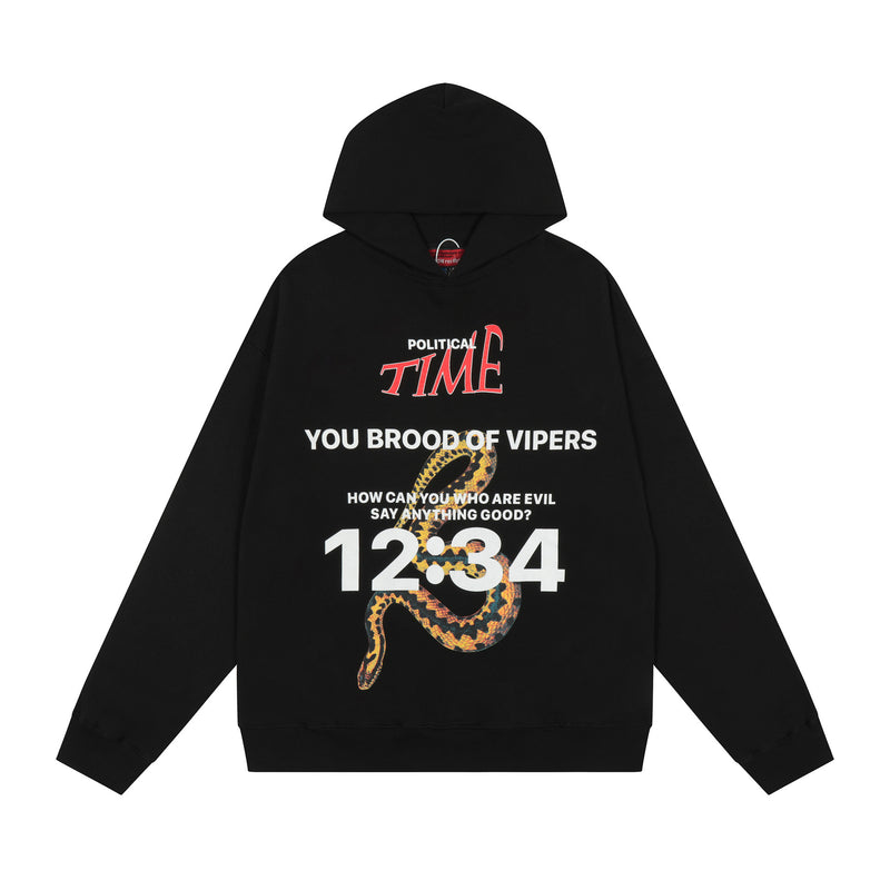 Rrr123 Hoodie Joint Name Fog Loose Hooded Pullover Sweater