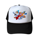 Mario Hat Summer Mesh Cap Men's and Women's Sun Hats Sun Protection Hat Travel Cap