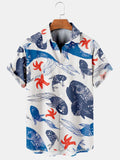 Men Beach T Shirts Men's Fashion Fashion Short Sleeve Shirt Men