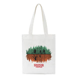 Stranger Things Hellfire Club Handbag Student Shoulder Portable Canvas Bag Shopping Bag