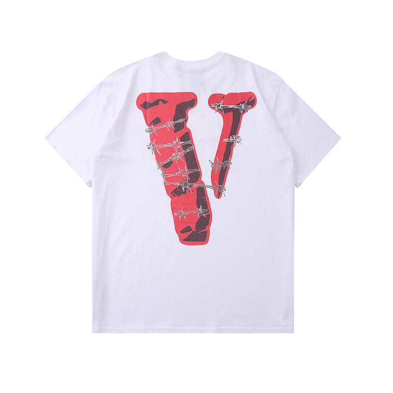 Fighting Demons Vlone T Shirt Loose T-shirt