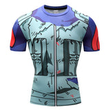 Marvel T Shirt Tight Men's Sports Fitness 3D Men's Clothing