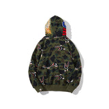 Bape Military Hoodie Men'S Casual Camouflage Hooded Sweater