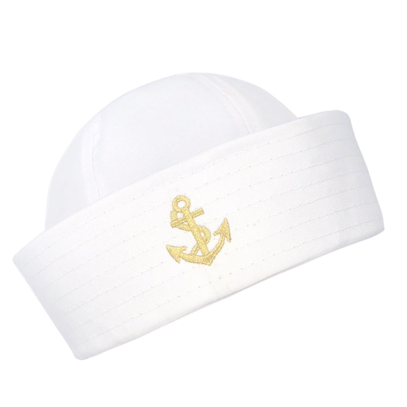 Sailor Hat Summer Dome Navy Hat Beanie Solid Color Captain Sailor Hat