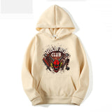 Stranger Things Hellfire Club Hoodie Printed Hooded Sweater