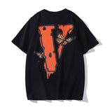 Legends Never Die Vlone Shirt Summer Vlone Cartoon Summer Short Sleeve T-shirt