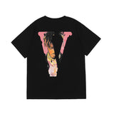 Legends Never Die Vlone Shirt Vlone Fujiwaro Joint Name Short Sleeve T-shirt