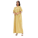 Muslim Women Stylish Kashibo Abaya Muslim Ladies Long Gown Islamic Clothing Jilbab Jalabiya Casual Plus Size Dress