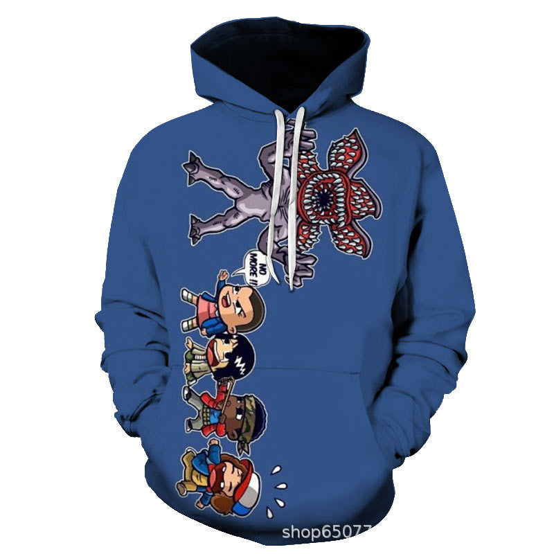 Stranger Things Hoodie 3D Printed Hoodie Hoodie