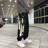 Men Pants Autumn and Winter Gray Sports Casual Pants