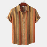 Men Beach T Shirts Summer Casual Beach Holiday Floral Print