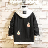 Comic Denim Jacket Anime Men's and Women's Fashion Jacket Denim Jacket