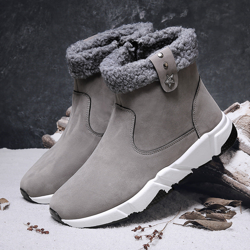 Men's Martin Boots Men's Shoes Autumn and Winter Warm Men's Sports