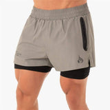Men Sports Flex Shorts Men's Speed Outdoor Running Exercise Shorts