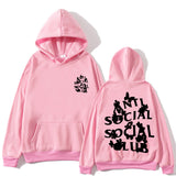 Anti Social Club Hoodie Printed Hoodie Fashion