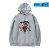 Stranger Things Hellfire Club Hoodie Hoodie Stranger Things 4 Loose Sweater