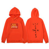 Cactus Jack McDonalds Hoodie Autumn and Winter Fashion Men's and Women's Sweater