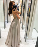 Bohemian Coachella Outfits Suspenders Backless Dress Slim Fit