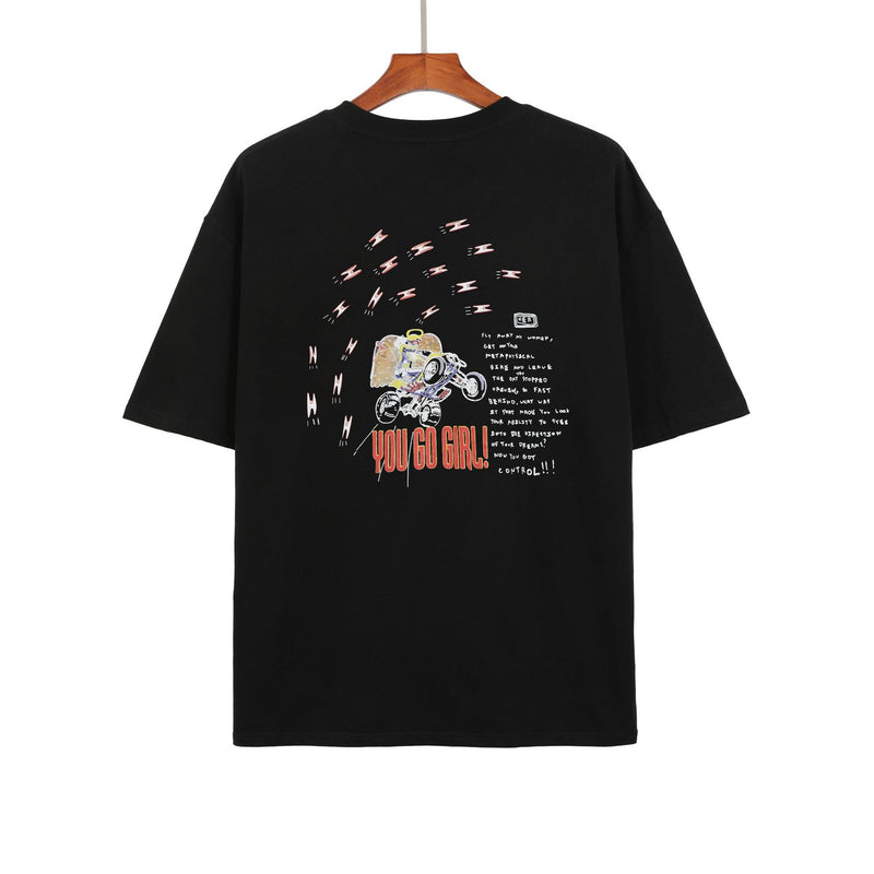 Cactus Jack McDonalds Shirt Travis Scott Cactus Jack Short Sleeve Casual Loose-Fitting T-shirt