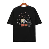 Cactus Jack McDonalds Shirt Travis Scott Cactus Jack Short Sleeve Casual Loose-Fitting T-shirt