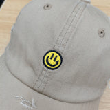 Smiley Face Cap Baseball Cap Embroidered Peaked Cap