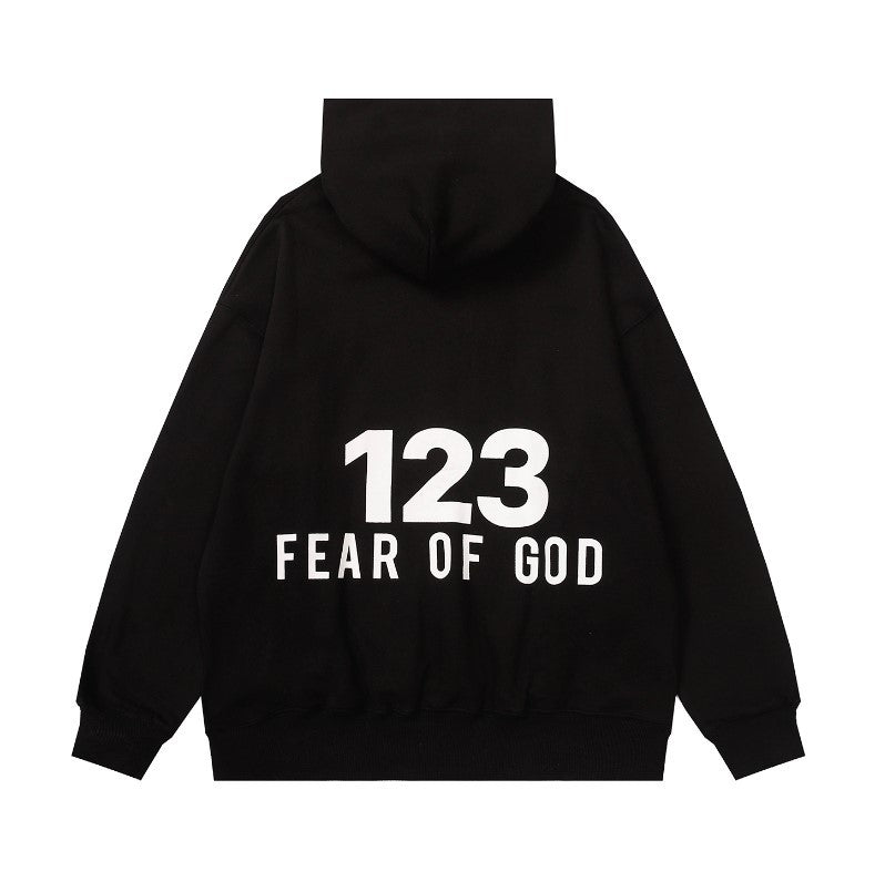 Rrr123 Hoodie Fear of God Joint Name Rrr123 Loose Hoodie