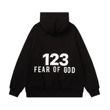 Rrr123 Hoodie Fear of God Joint Name Rrr123 Loose Hoodie