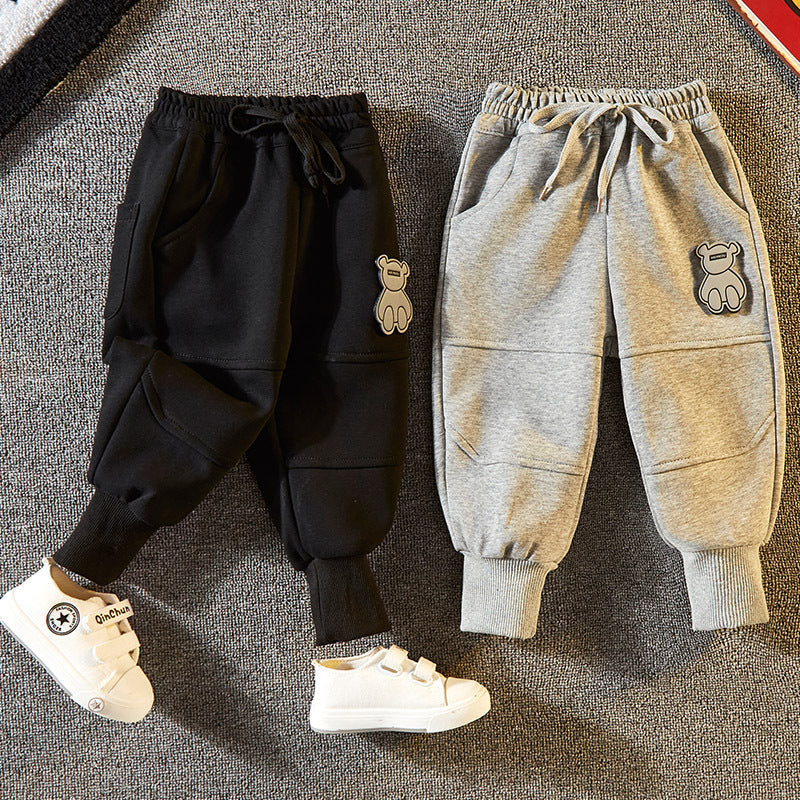 Toddler Boys Pants Crawler Men's Crawler Spring and Autumn Sweatpants