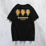 Shark Print T Shirt Summer Casual Cartoon Anime Pullover Short Sleeve Round Neck T-Shirt