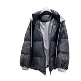 Women Winter Coats Puffer Jacket Down Coat Loose Casual White Duck Down Jacket Coat