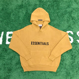 Fog Feel Of God Essentials Hoodie Double Line Letter Loose Sweater Knitted Pullover Hooded Sweater