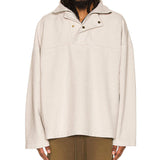 Fog Fear Of God Essentials Sweatshirt Half Zip Sweatshirt ABC Flocked Printed Stand Collar Pullover