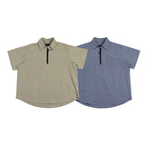 Men T-Shirt Summer Men's Solid Color Casual Simple Short Sleeve