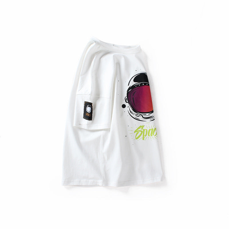 Children T Shrits Summer Boys Short Cartoon Print
