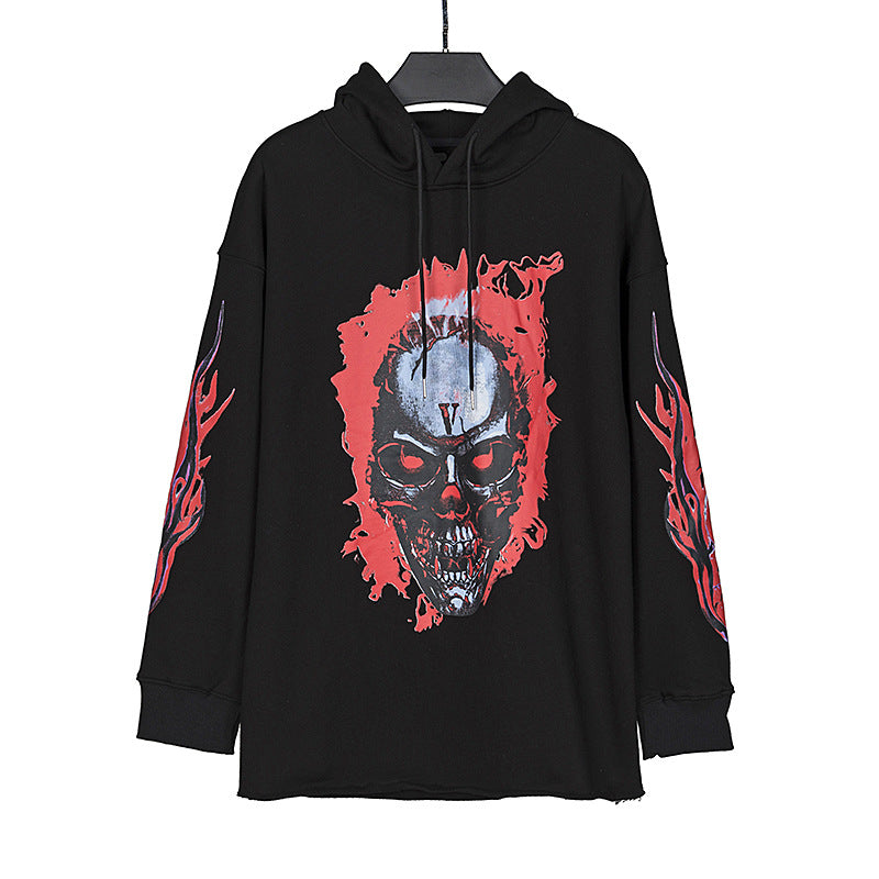 City Morgue Vlone Hoodie Casual Skull