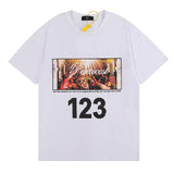 Rrr123 T Shirt Carrier Pigeon Oil Painting Short Sleeve