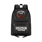 Stranger Things Backpack Large Capacity Fashion Canvas Backpack Student Schoolbag