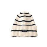 Toboggan Hat Women's Autumn and Winter Knitted Wool Ball Pullover Beanie Hat