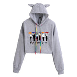 Friends Joey Hoodie Hoodie Printed Fleece Sweatshirt